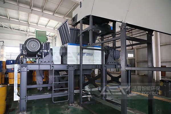 危險危廢剪切破碎機