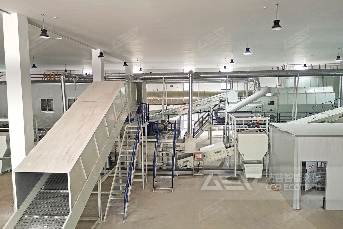 生活垃圾處置生產(chǎn)線