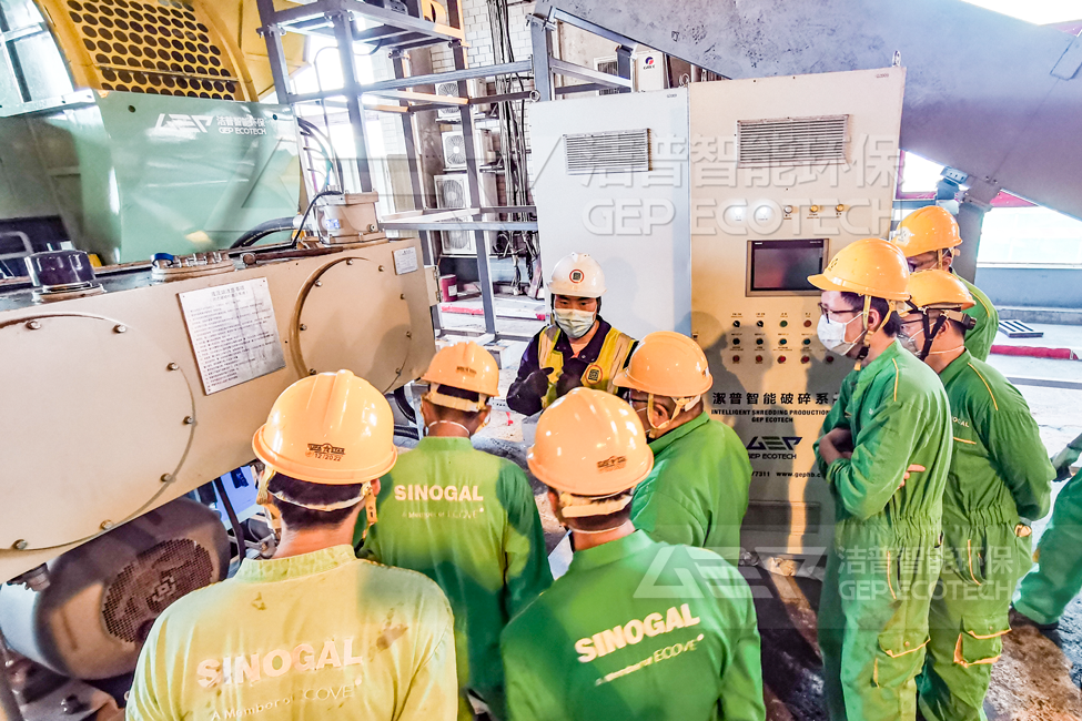 澳門(mén)廢舊輪胎破碎處理生產(chǎn)線項(xiàng)目