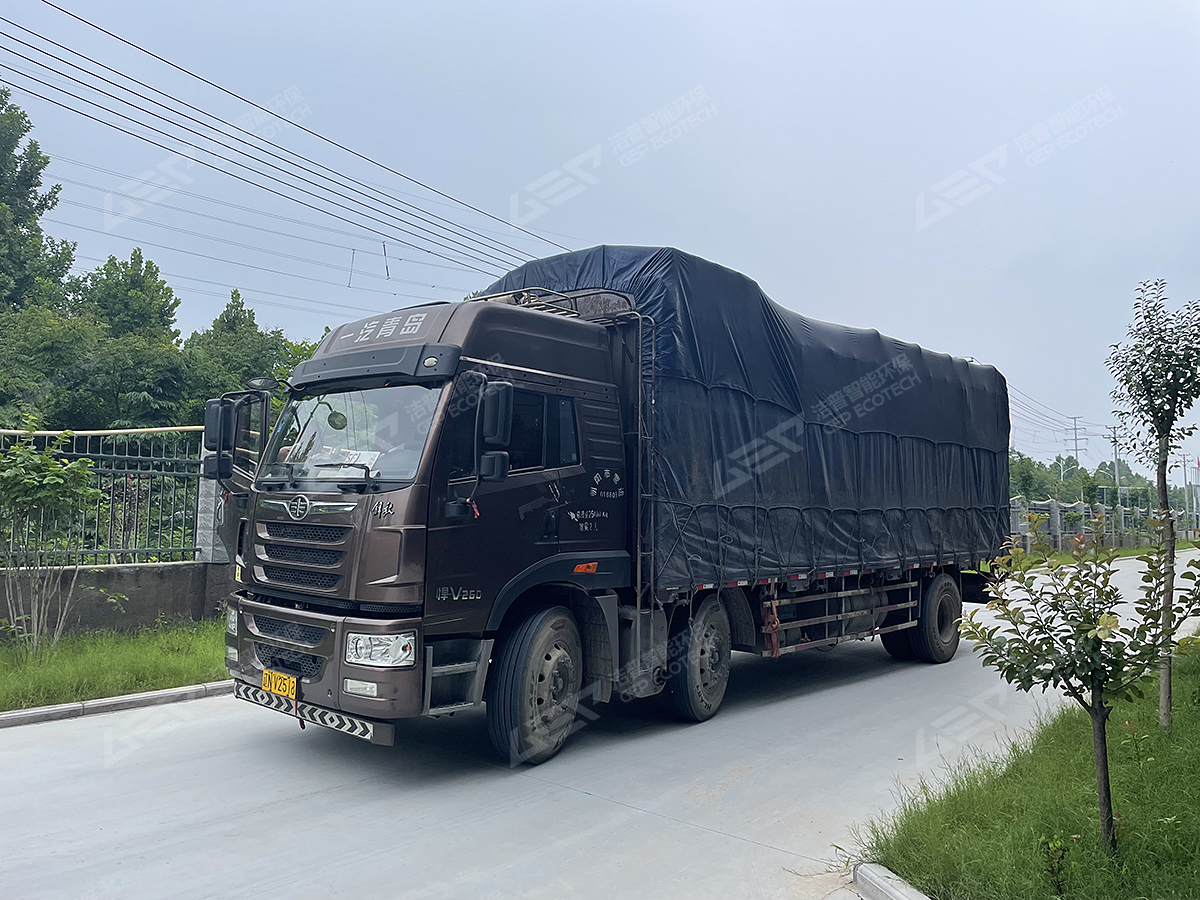 出發(fā)！潔普大件垃圾處置系統(tǒng)發(fā)往福建