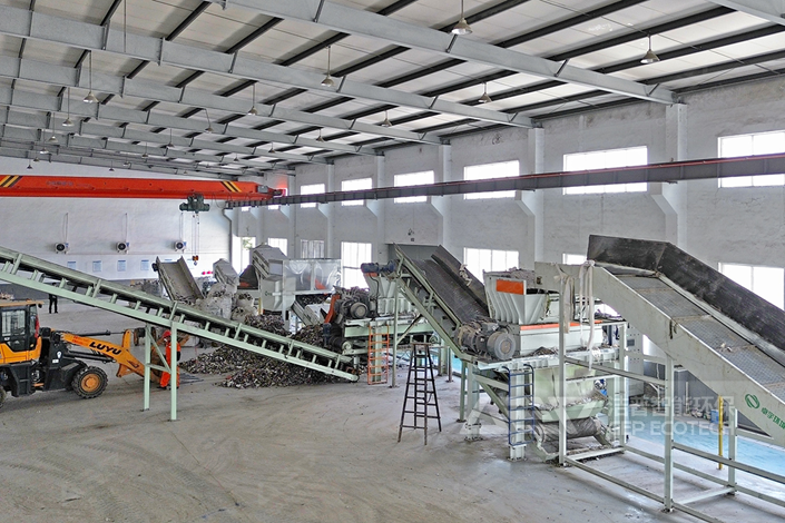 生活垃圾處置生產(chǎn)線