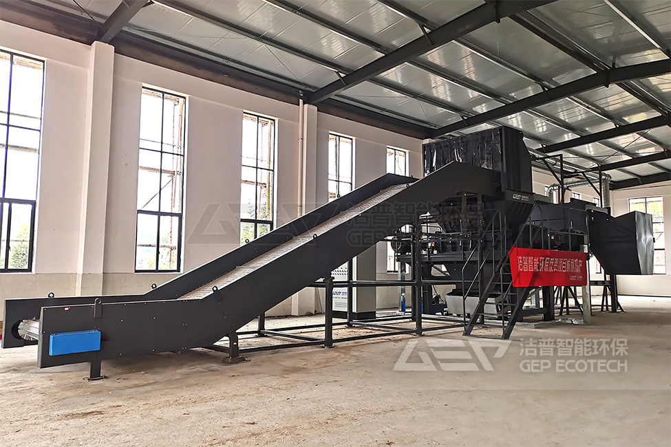 江西贛州大件垃圾破碎分選項(xiàng)目