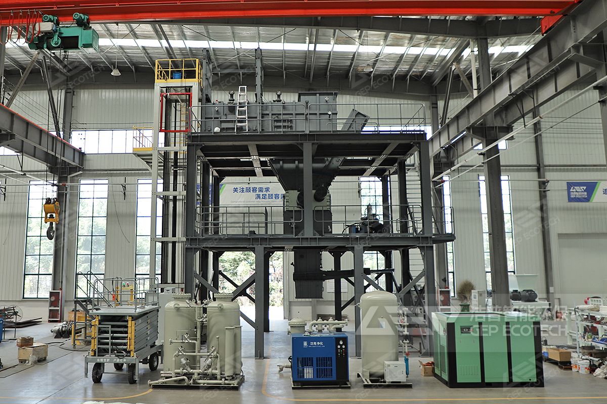 智能樓式危廢破碎系統(tǒng)