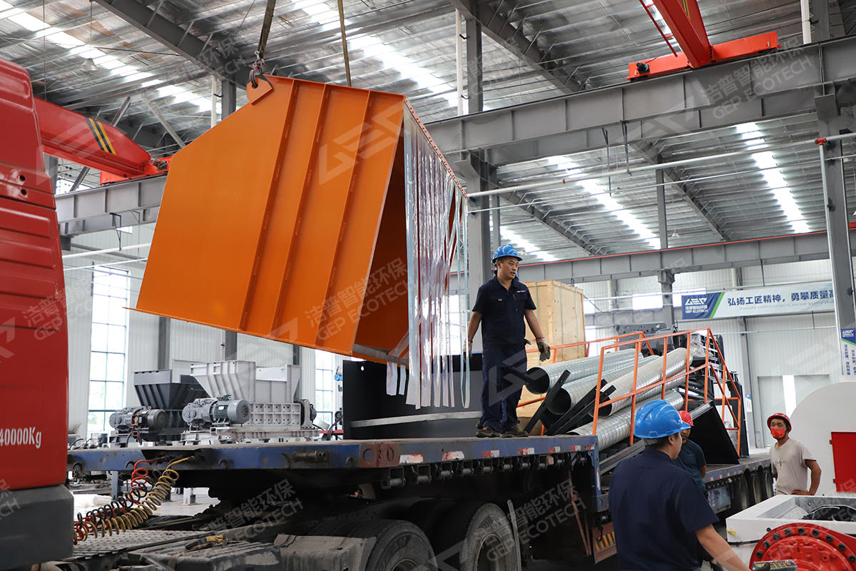 海外市場版圖再擴大，潔普智能塑料破碎生產(chǎn)線發(fā)往歐洲