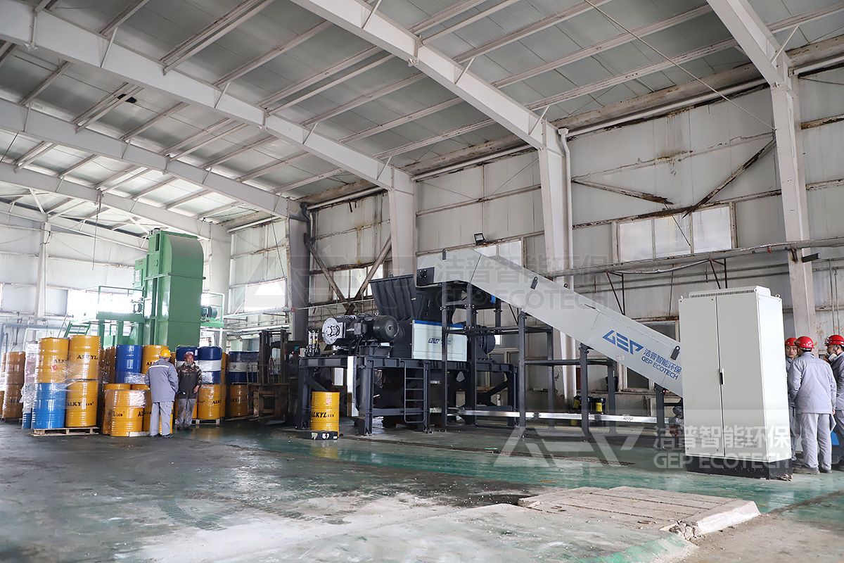 線型含油垃圾破碎系統(tǒng)