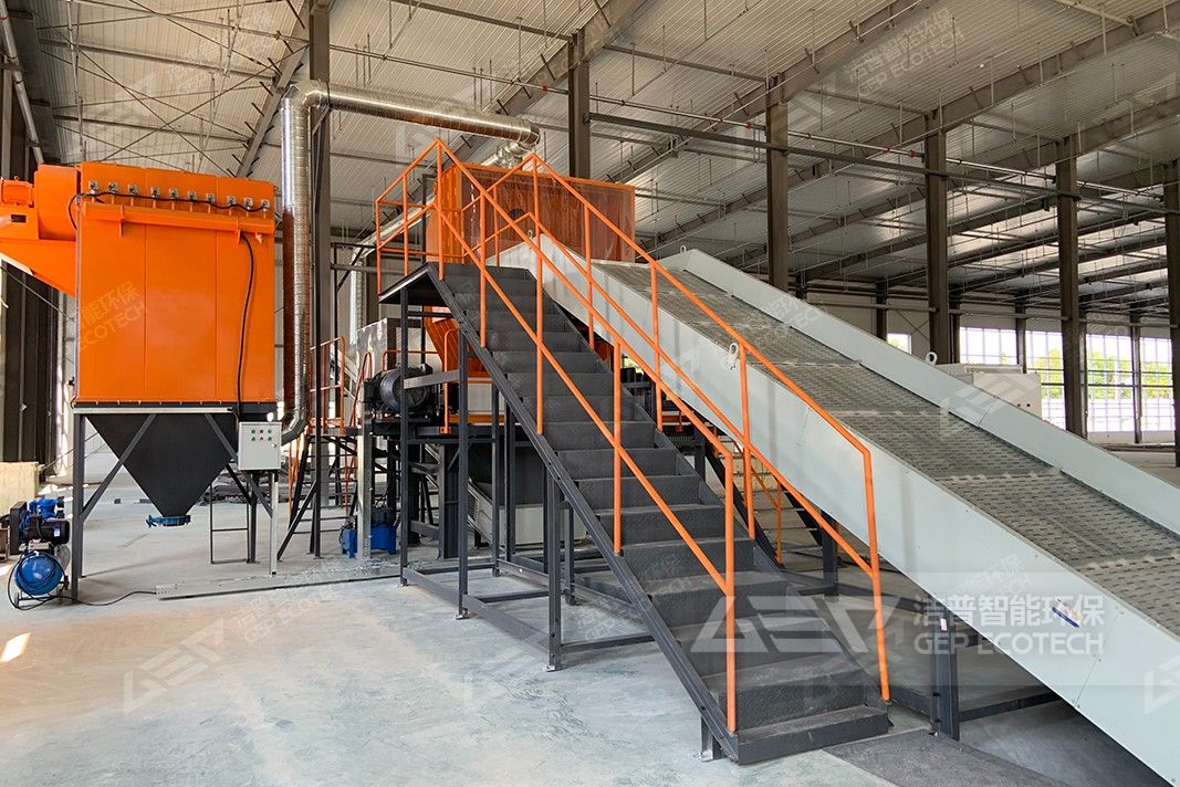 山東東營(yíng)大件垃圾處置線