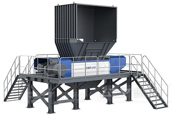 雙軸剪切式破碎機