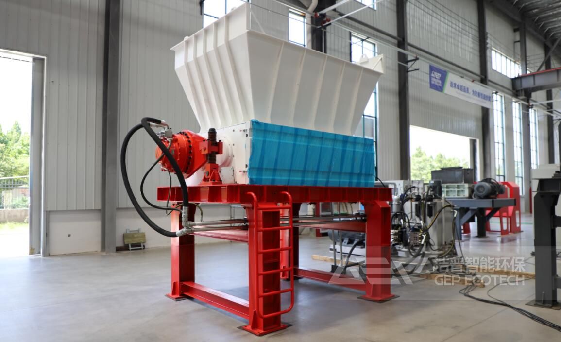 廢鋁金屬回收專用剪切式破碎機(jī)