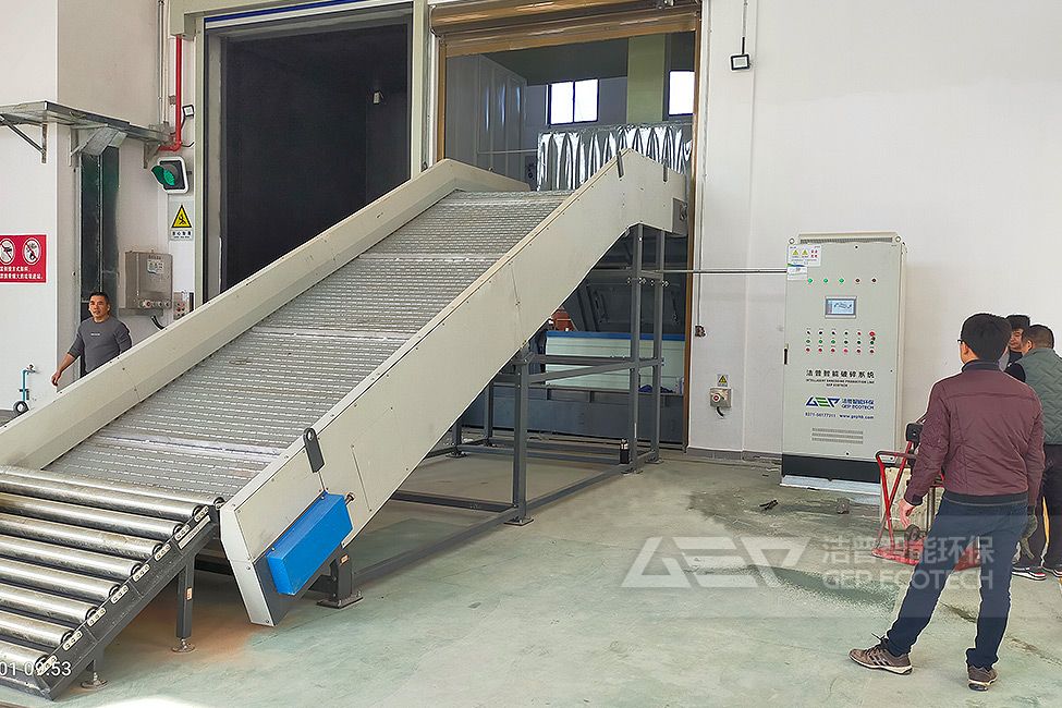 福建垃圾中轉(zhuǎn)站協(xié)同處置大件垃圾項目