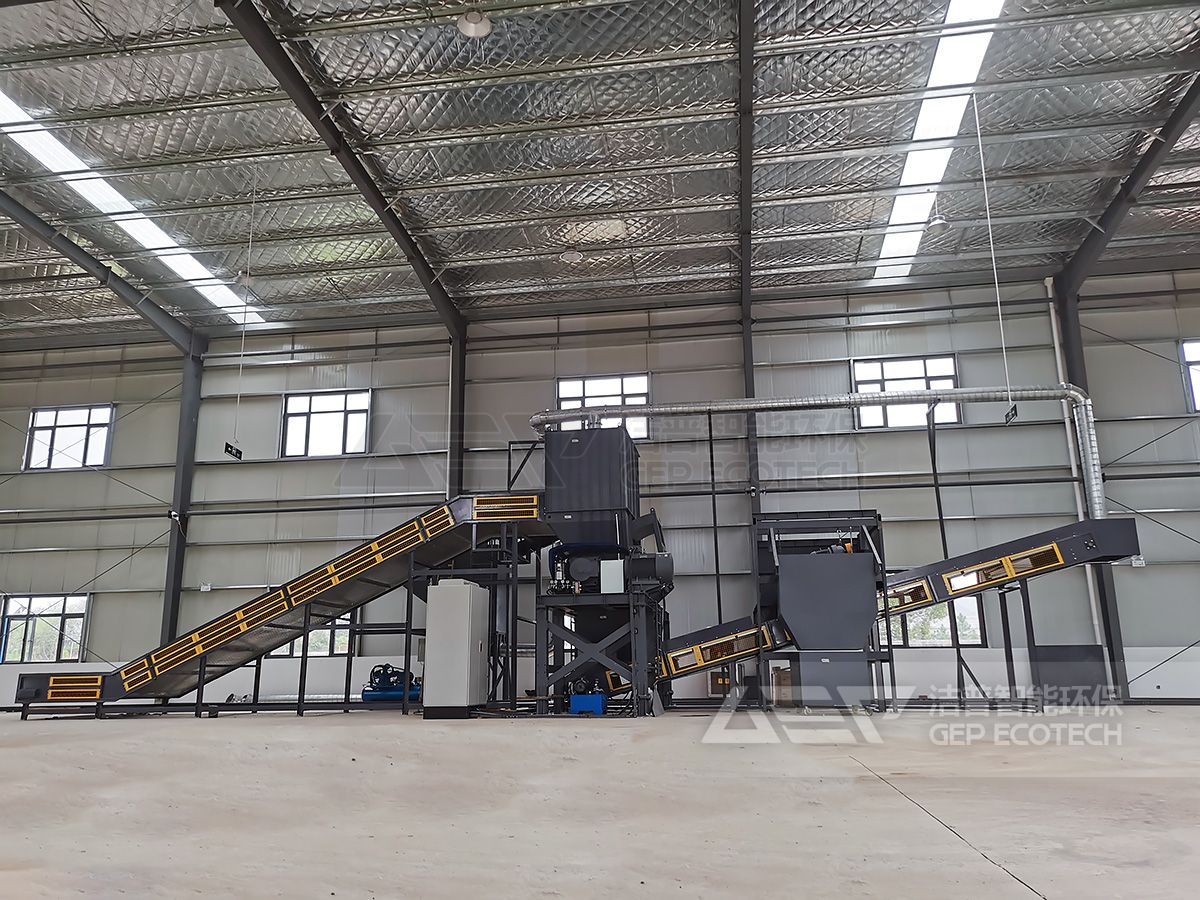 大件垃圾處理現(xiàn)場