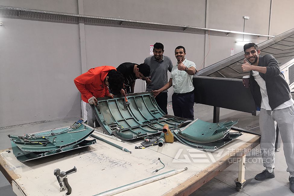 中東戰(zhàn)斗機(jī)易損件破碎處置項目