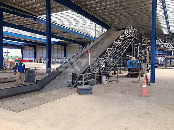 大型生活垃圾處理設(shè)備，大型生活垃圾處理流程工藝介紹