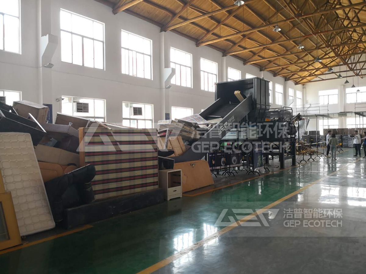 大件垃圾生產(chǎn)線