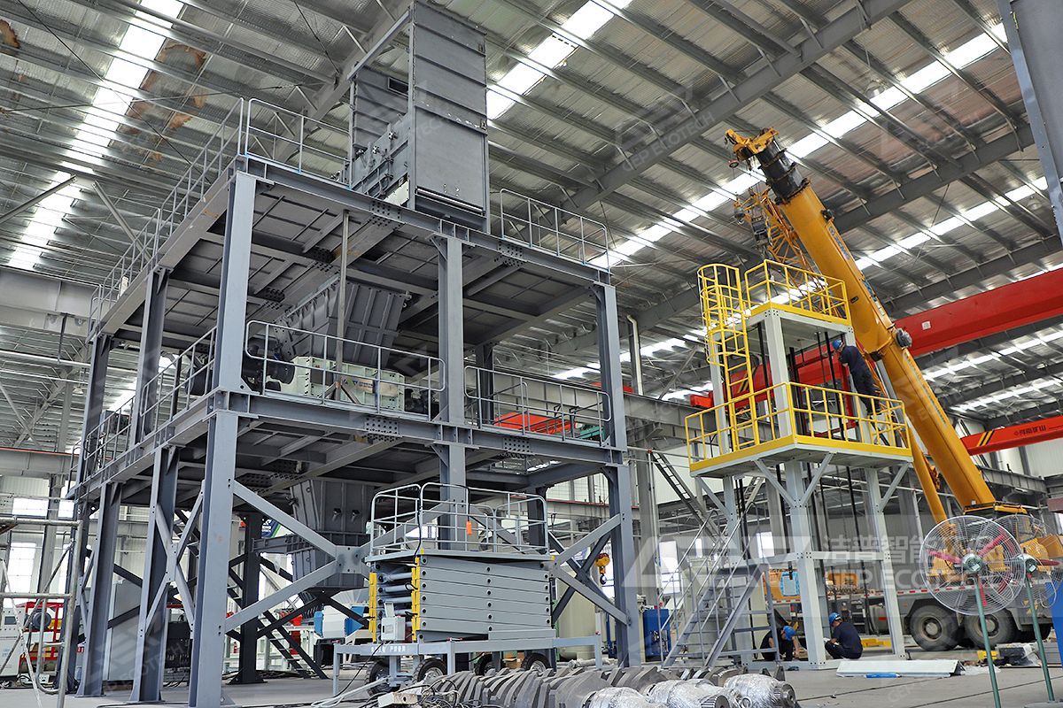 智能樓式危廢破碎系統(tǒng)