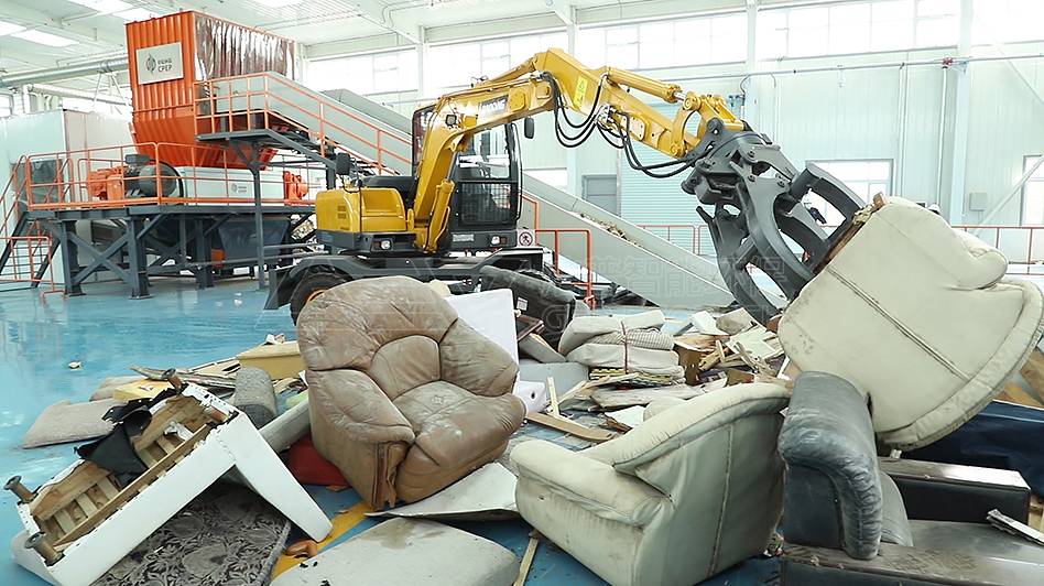 鄭州生活垃圾分揀中心大件垃圾破碎處置項(xiàng)目