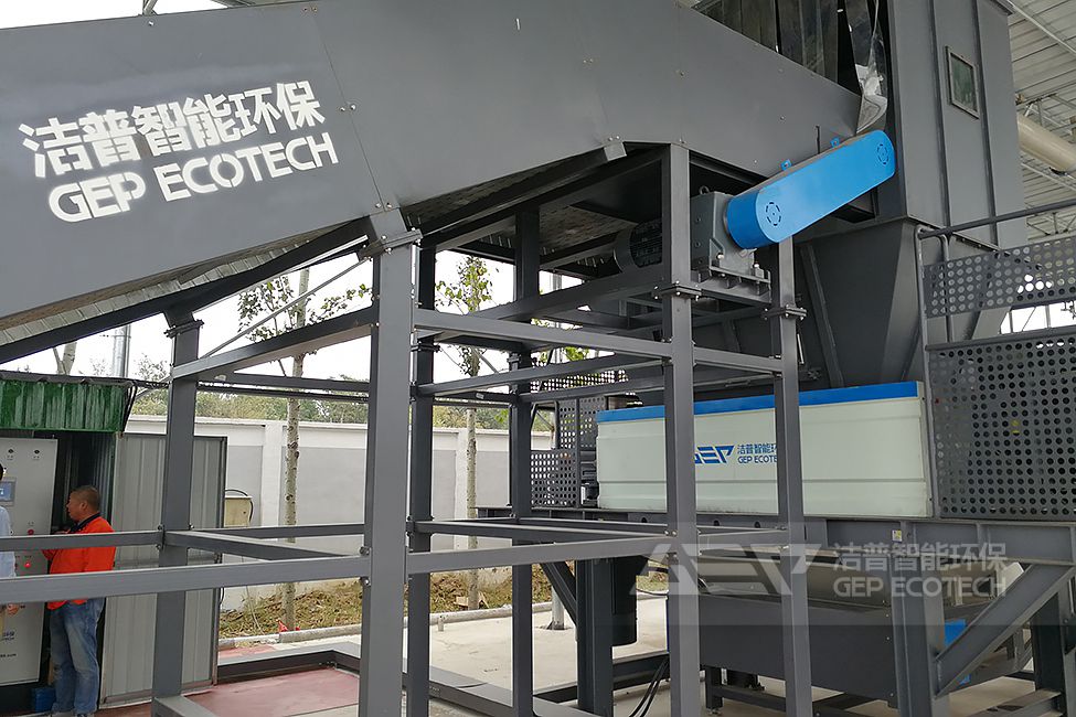 華北地區(qū)園林垃圾破碎處置項(xiàng)目