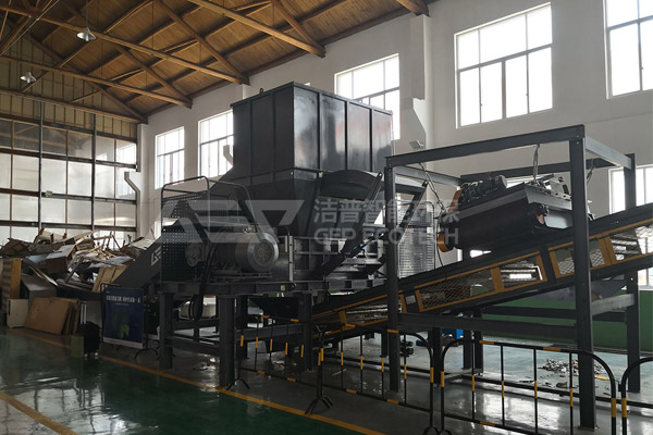 生活垃圾分揀中心即將投用，推動生活垃圾無害化處理資源化利用