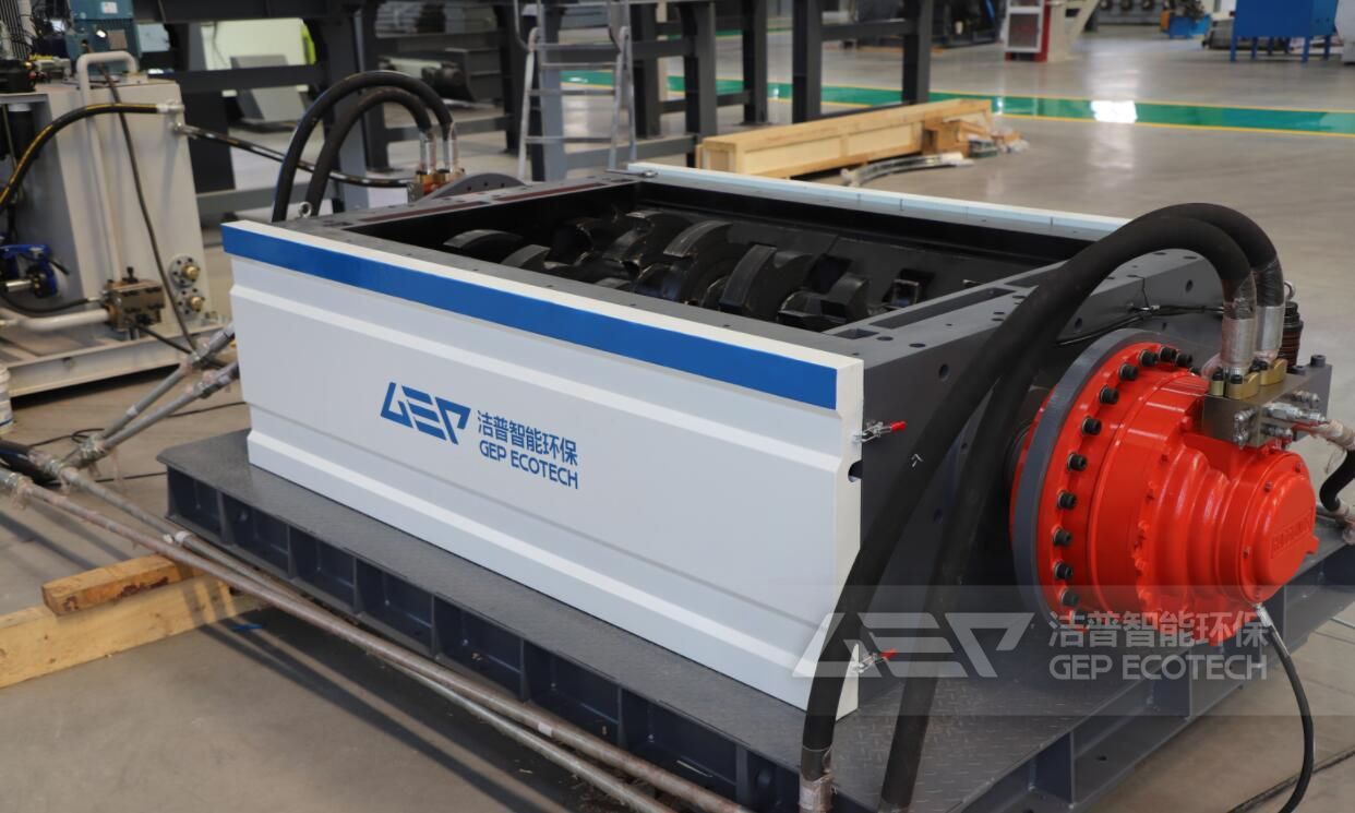 剪切式粗破碎機