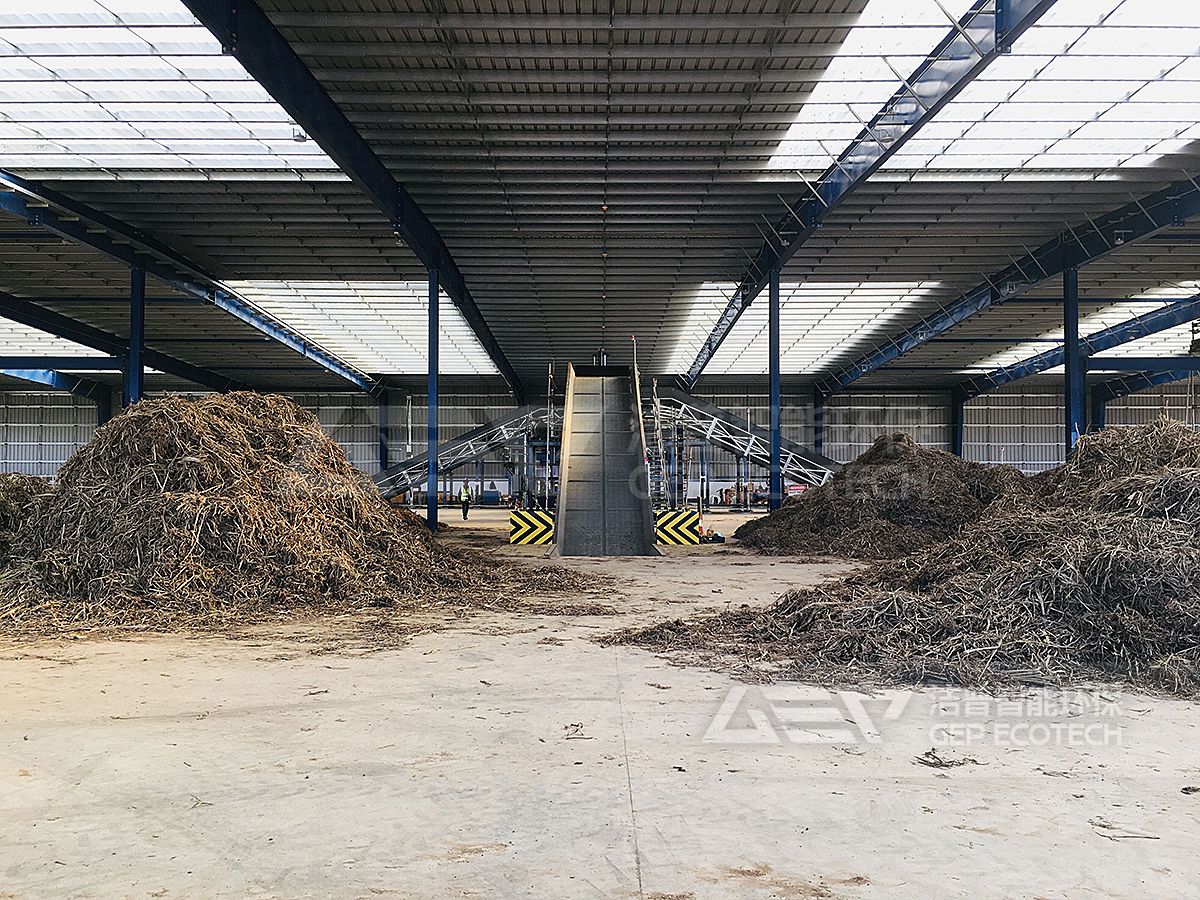 秸稈破碎現(xiàn)場