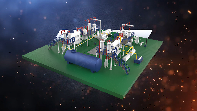 廢輪胎熱解系統(tǒng)