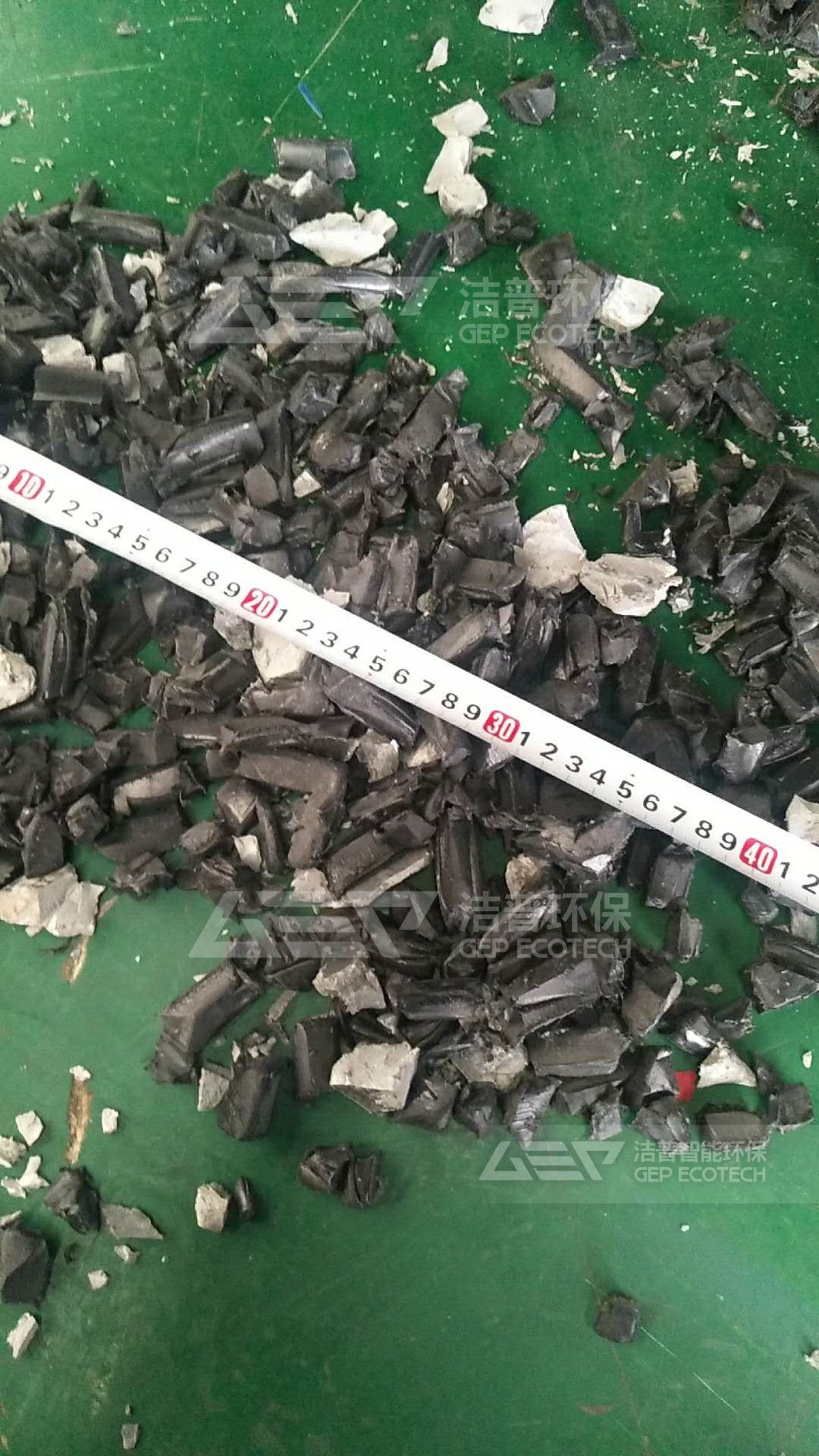 塑料板材破碎后