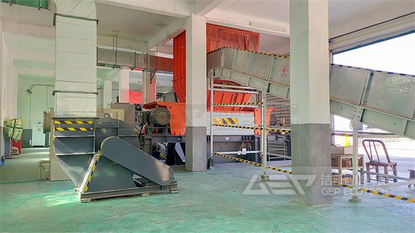 福建固廢破碎現(xiàn)場