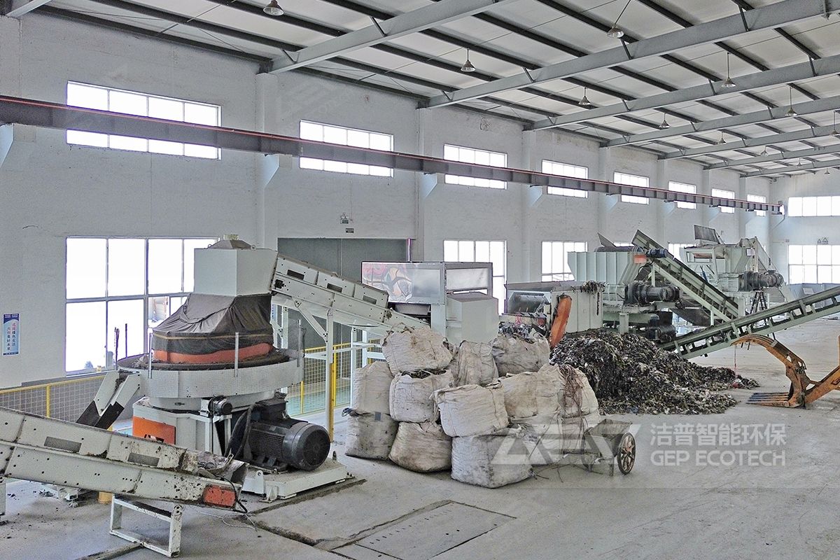 大件垃圾資源化處理線