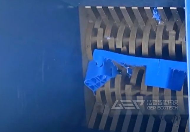 塑料雙軸撕碎機