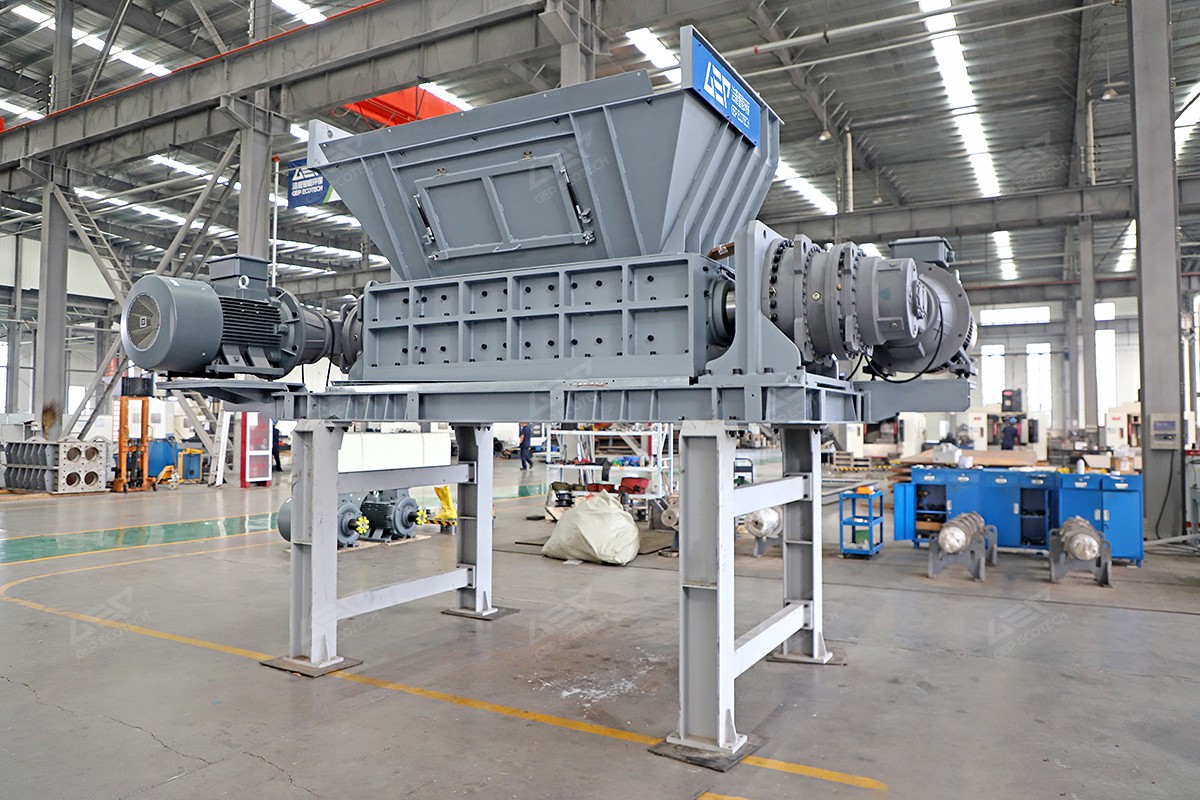 雙軸金屬垃圾撕碎機