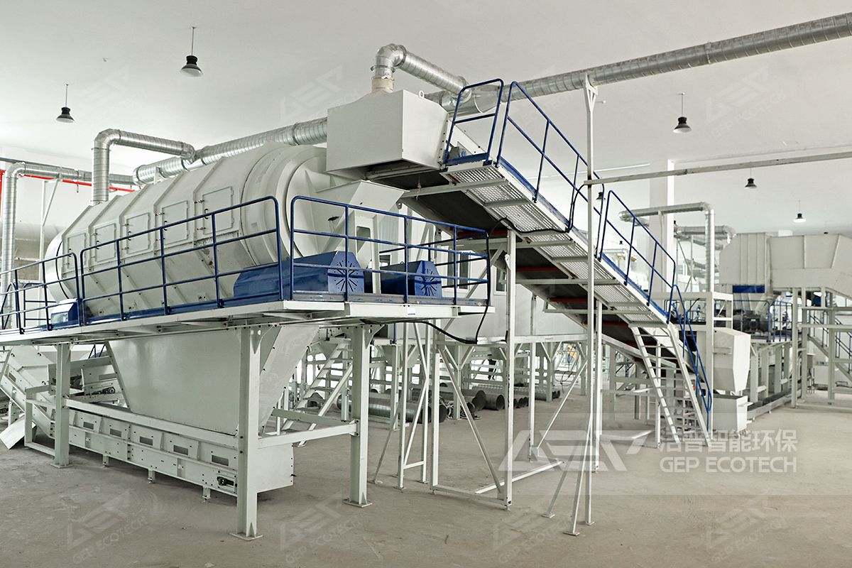 生活垃圾做RDF燃料棒生產(chǎn)線