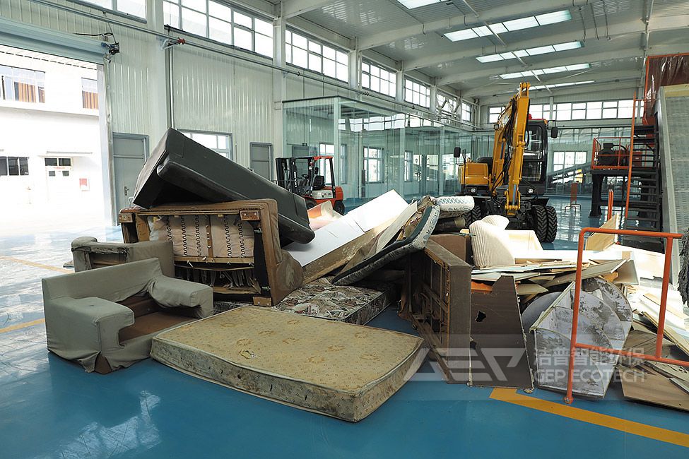 鄭州生活垃圾分揀中心大件垃圾破碎處置項目