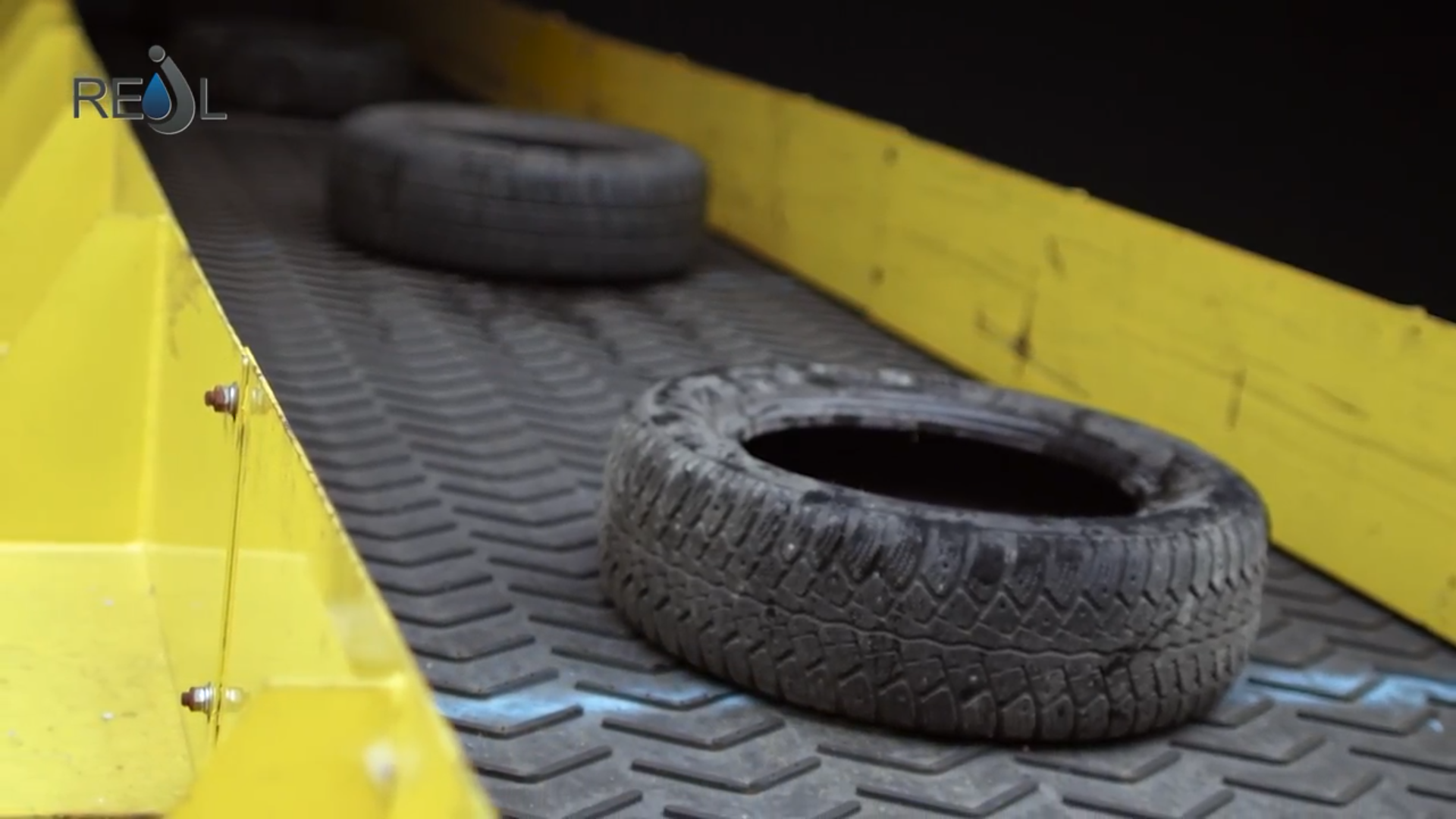 廢舊輪胎熱解工藝流程