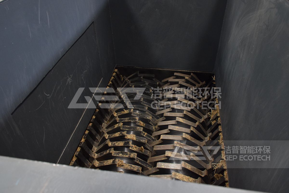 雙軸生物質粉碎機