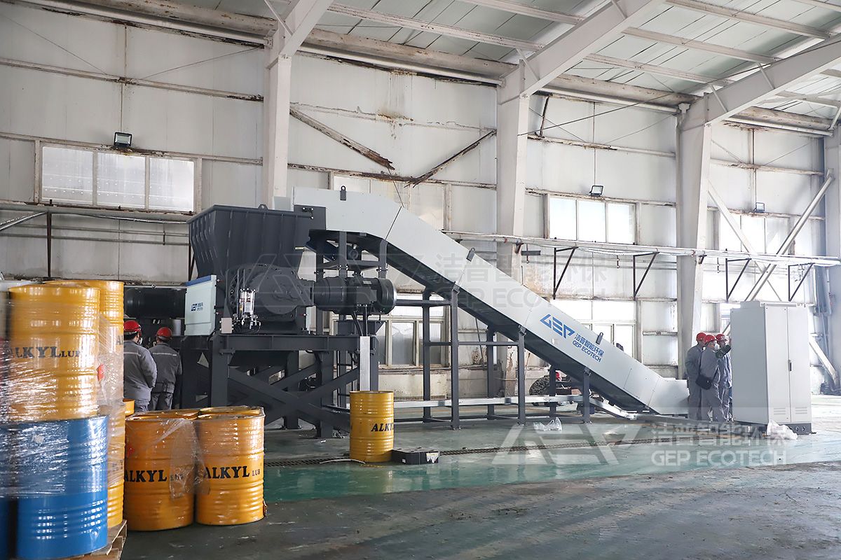 油桶、油漆桶資源化生產(chǎn)線