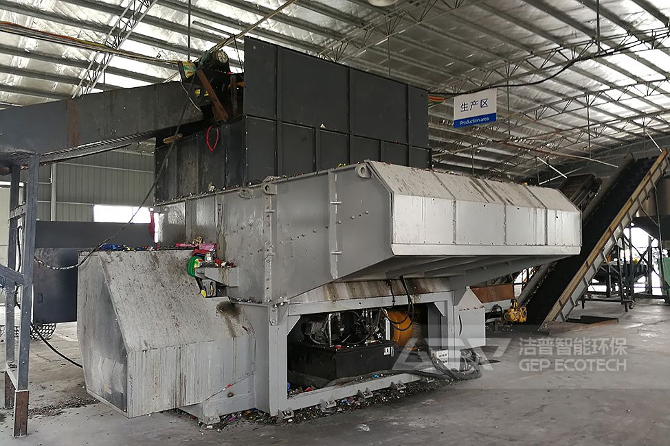 安徽塑料制品破碎生產(chǎn)線項目