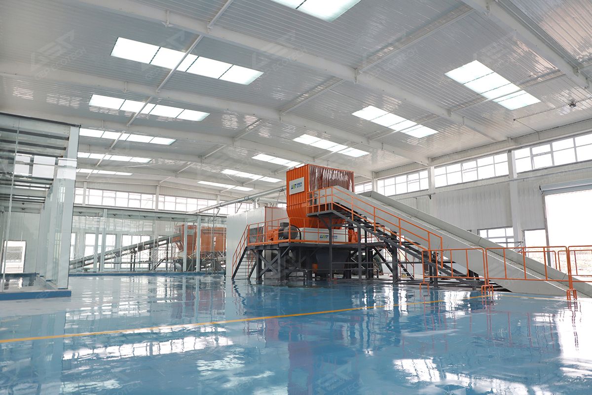 中原環(huán)保大件垃圾資源化系統(tǒng)