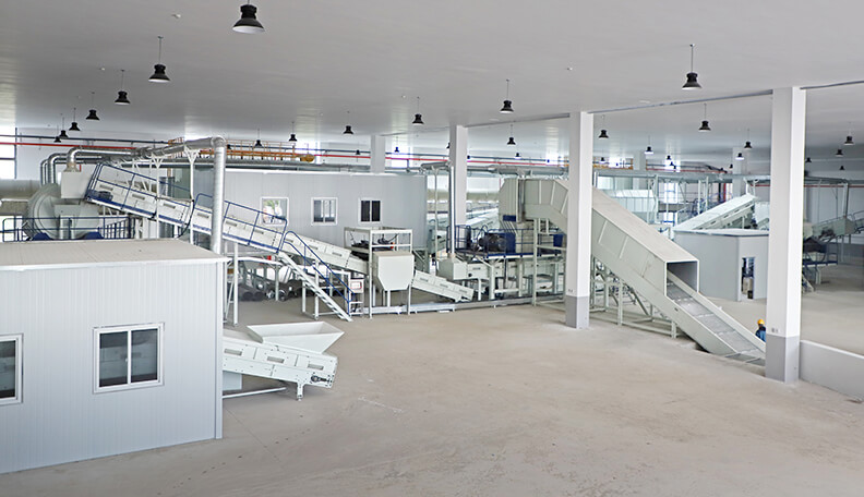 裝修垃圾輕物質(zhì)資源化系統(tǒng)處置生產(chǎn)線