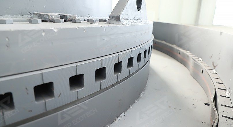 模具孔徑多，處理量大