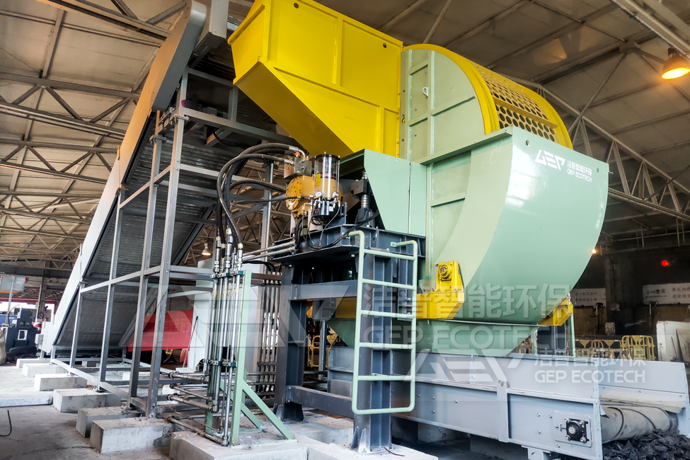 澳門(mén)廢舊輪胎破碎處理生產(chǎn)線項(xiàng)目