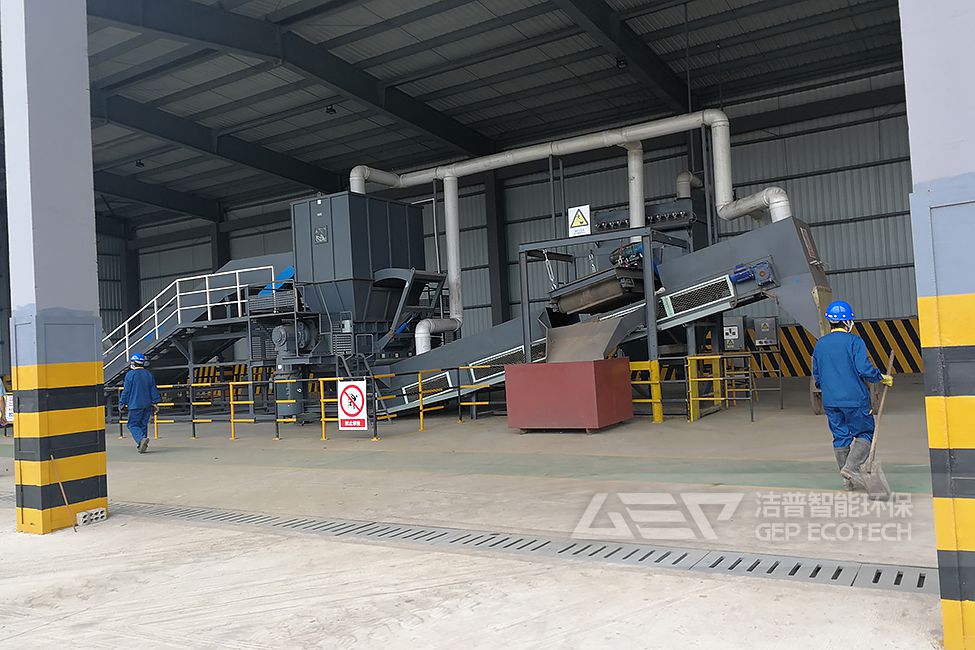 南京工業(yè)垃圾破碎處置生產(chǎn)線項(xiàng)目