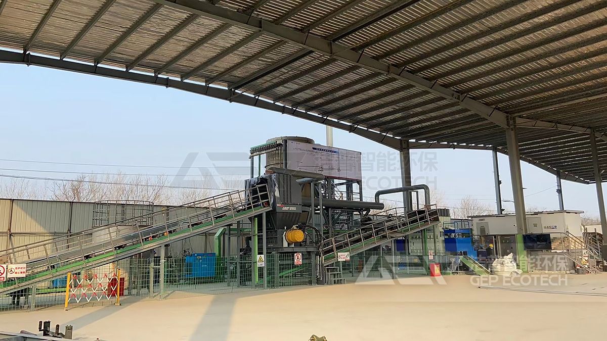 塑料垃圾破碎分選線(xiàn)