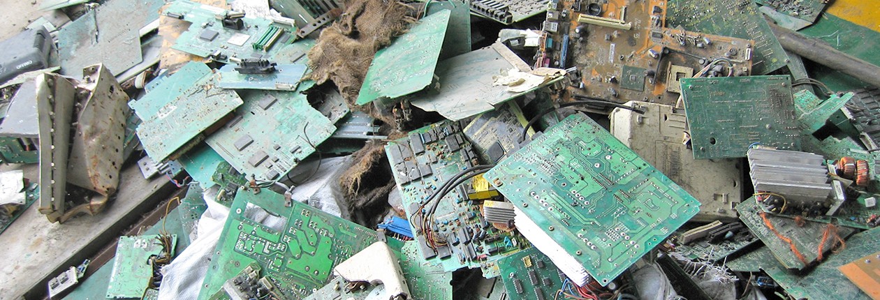 電子垃圾處理前