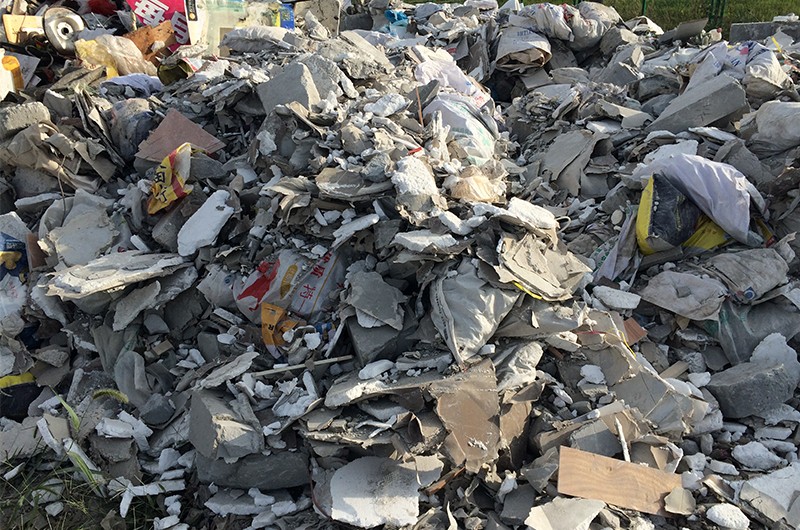 建筑裝修垃圾原料