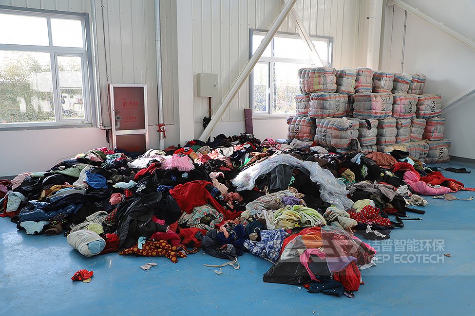 鄭州生活垃圾分揀中心廢紡織物破碎處置項(xiàng)目