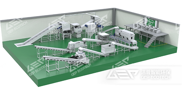 水泥窯協(xié)同處置一般工業(yè)垃圾預處理系統(tǒng)