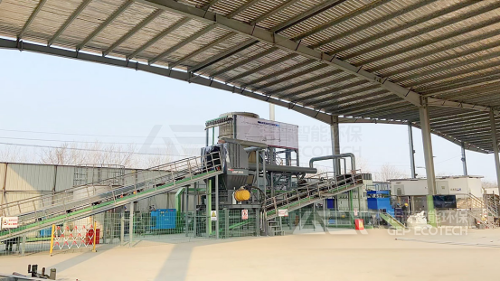 玻璃鋼處置工藝現(xiàn)場